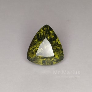 Grüner Zirkon 1,62 ct.
