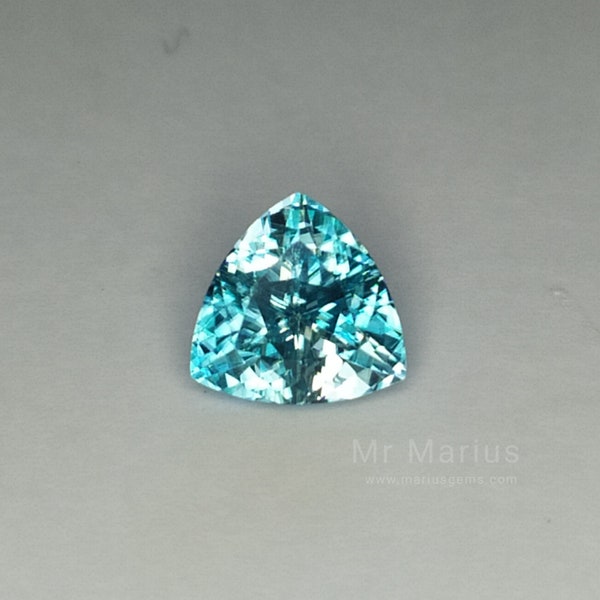 Blue zircon 1,11 ct.