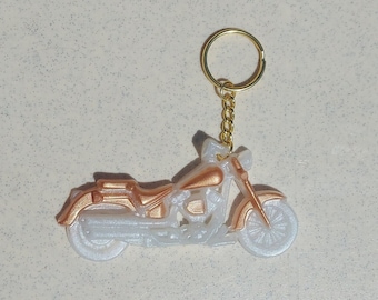 Porte clef moto en résine