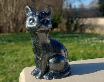 Large resin cat figurine
