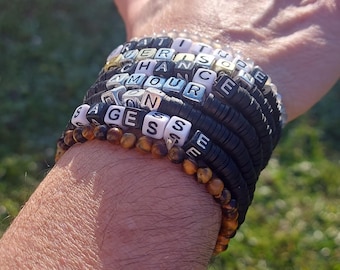 Bracelet sérénité / porte bonheur taille adulte.