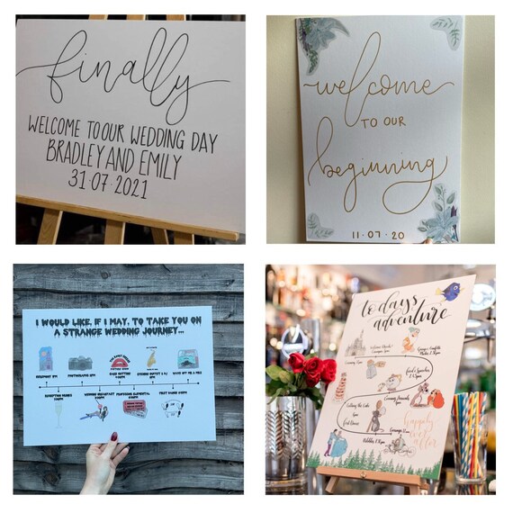 Ultimate Wedding Day Stationery Bundle Full Wedding Etsy