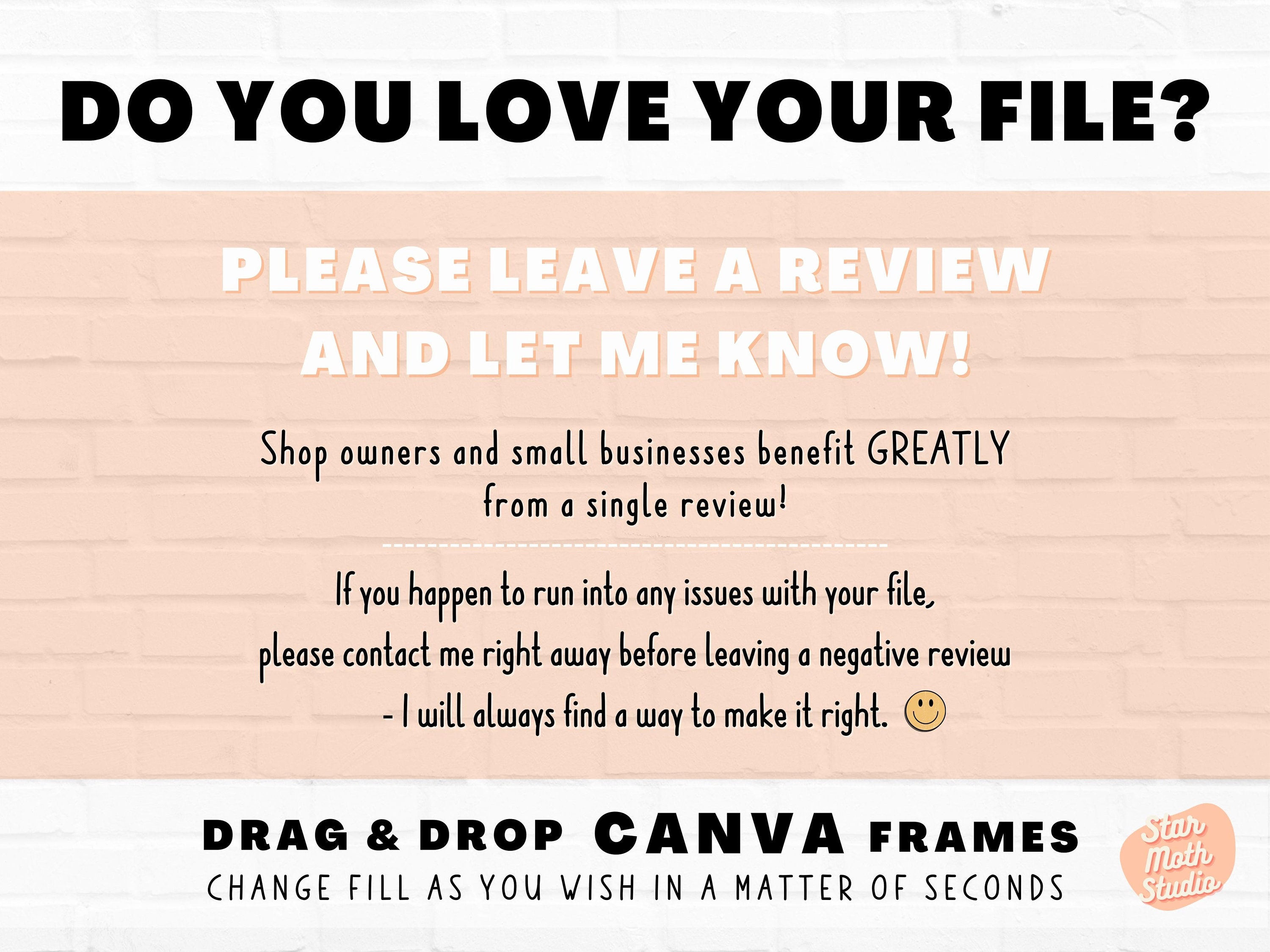 Fill Your Own RAINBOWS on CANVA, Editable Canva Frames Bundle, Set of ...