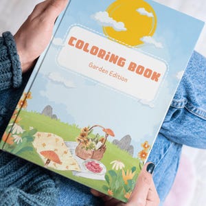 Garden Coloring Book for Kids: Nature Art Activity Book (PDF Download)