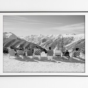 Apres Ski Skihütte Foto Print: Vintage Skihütte Print (Digitaler Download)