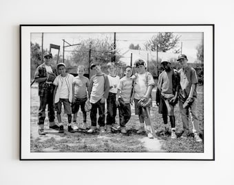 The Sandlot Movie Poster | Retro Baseball Print (Digital Download)