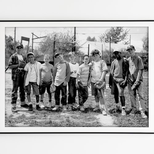 The Sandlot Movie Poster Retro Movie Poster Midcentury Wall - Etsy