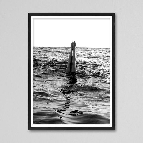 Trendy Black and White Art Etsy