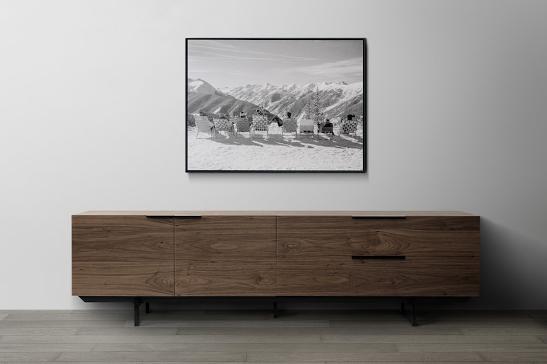 Vintage Apres Ski Photo Print: Ski Lodge Wall Decor (digital Download ...