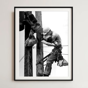 Der Kuss des Lebens, schwarz & weiß Fotodruck, Vintage Poster, Vintage Drucke, Fotografie Druck, Moderne Wandkunst, Wand-Dekor, Wand-Dekor