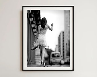 Middle Finger Feminist Art Print: Woman Empowerment (Digital Download)