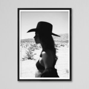 desert cowgirl, vintage film, photography, country western ,aesthetic wall art, black and white, cowgirl digital print, western cowgirl, fashion photography, coastal cowgirl, desert wall art, cowgirl print, southwestern americana