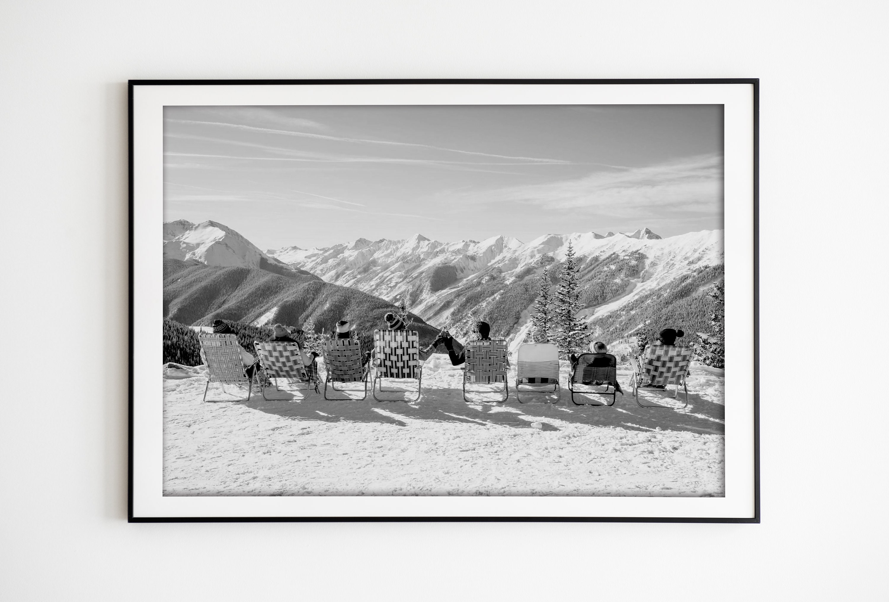 Vintage Apres Ski Photo Print: Ski Lodge Wall Decor (digital Download ...