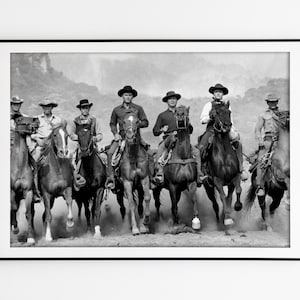 The Magnificent Seven 1960 Print: Yul Brynner, Steve McQueen (Digital Download)