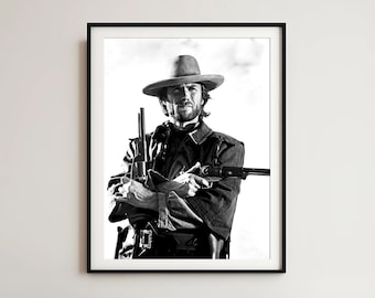 Clint Eastwood - The Outlaw Josey Wales Poster - Western Art (Digital Download)