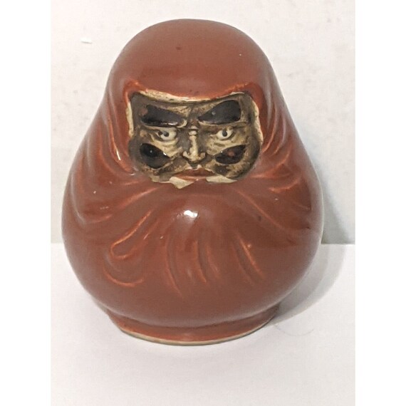 アンティーク だるま 置物 陶器 貯金箱 貯金箱 赤 - Etsy 日本