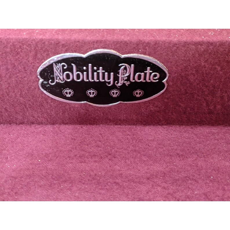 1937 Nobility Plate reverie Silver Plate 112 Piece Flatware Set With Chest Etsy