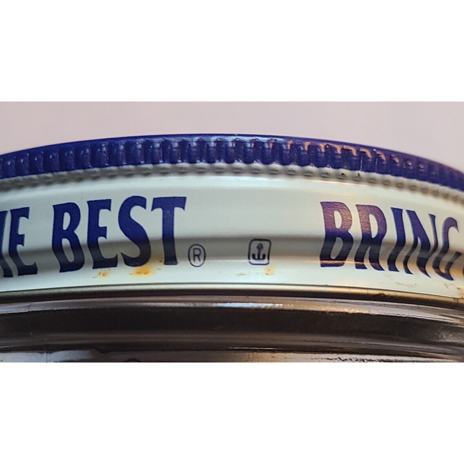 Hellmann's Real Mayonnaise Glass Jar Vintage Metal Lid Old Logo 1945 to 1989 MCM Etsy