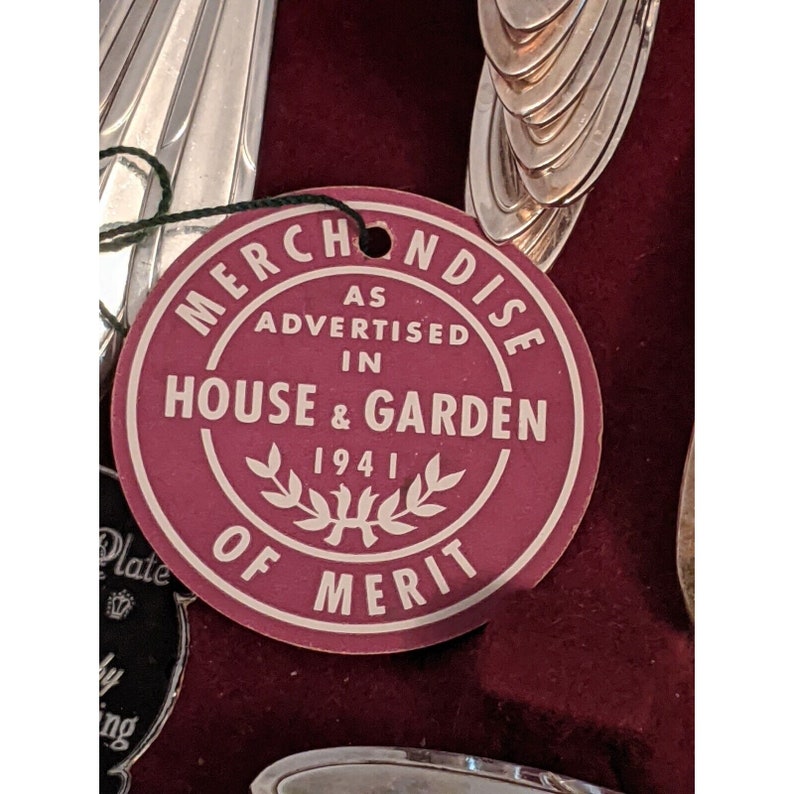 1937 Nobility Plate reverie Silver Plate 112 Piece Flatware Set With Chest Etsy