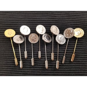 Unikat Vintage Stick Pins Republica De El Salvador 1972 Centavo