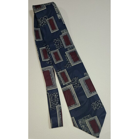 Town Craft Men's Neck Tie 100% Polyester Pointed … - image 1