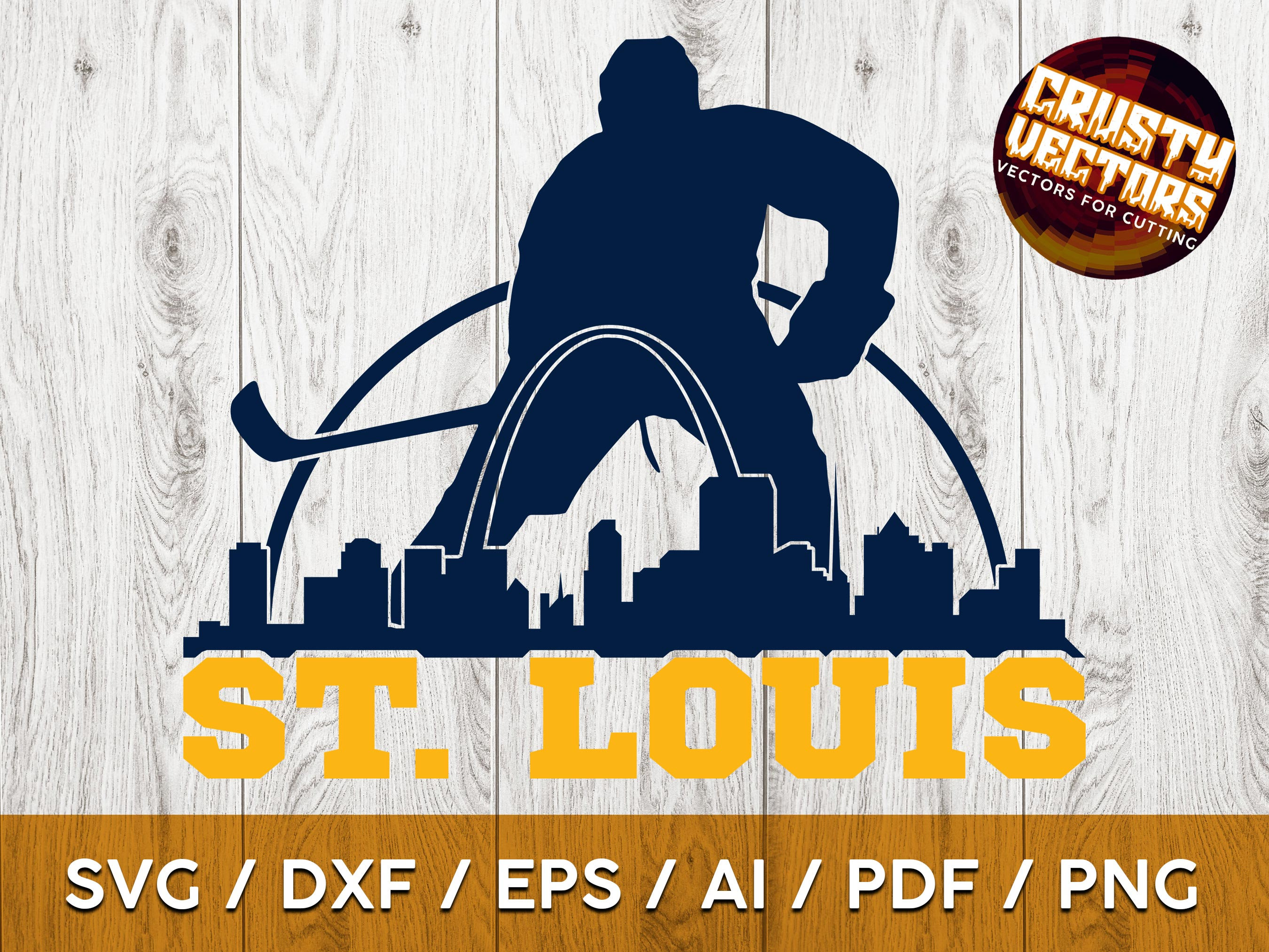 St. Louis Blues - Jersey Logo (2008) - Hockey Sports Vector SVG