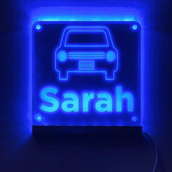 Uber Driver Window Sign Uber Light up Sign for Car - Etsy