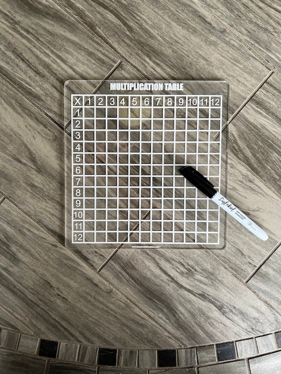 Juego De Pizarra Blanca De Borrado En Seco, Sustracción, Multiplicación Y Práctica De División, Tablero De Matemáticas Con Una Tabla De | Compra Online En Yaxa Costa Rica