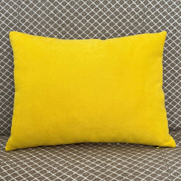 Yellow Throw Pillow Etsy