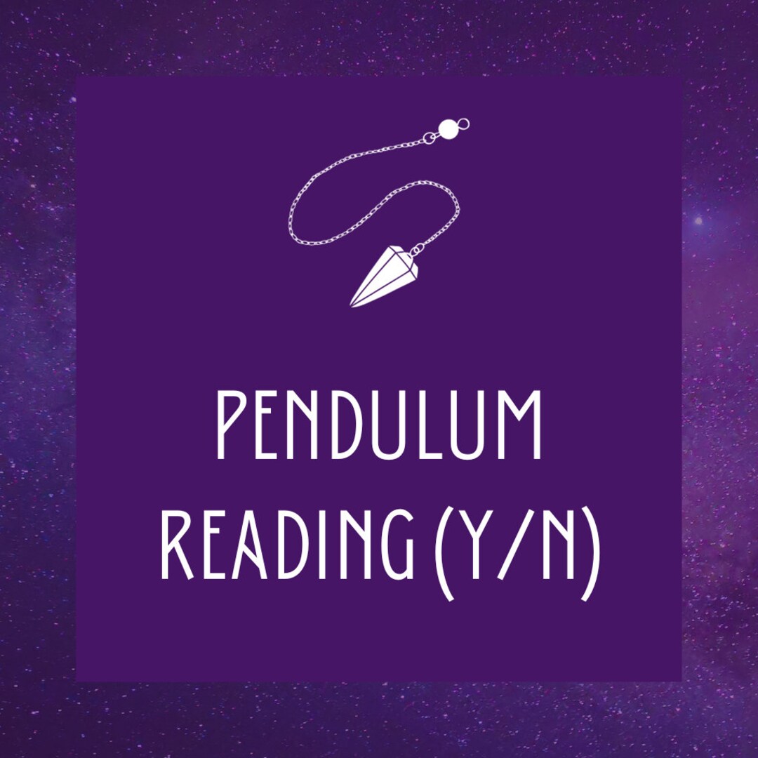 Pendulum Reading - Ask Any Yes or No Question - Quick Answers, Same Day ...
