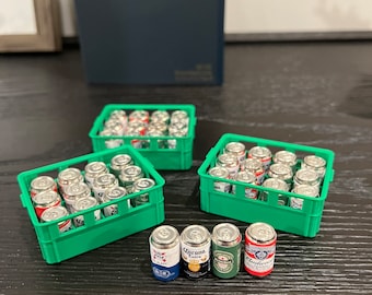 Summertime Beer! Beverage supply to your Dollhouse! 1:6 scale Miniature