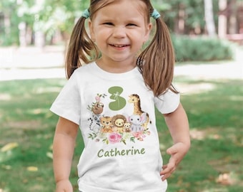 Personalized Birthday Shirt 1-9 Birthday T-Shirt