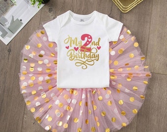 First Birthday Baby Girl Birthday Party Dress