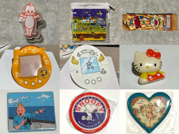 Vintage Stationeries (Furoku /Gashapon/Sanrio/Kawaii/Gotochi/Heisei Retro/Girls/Gyaru/Unique Gifts)