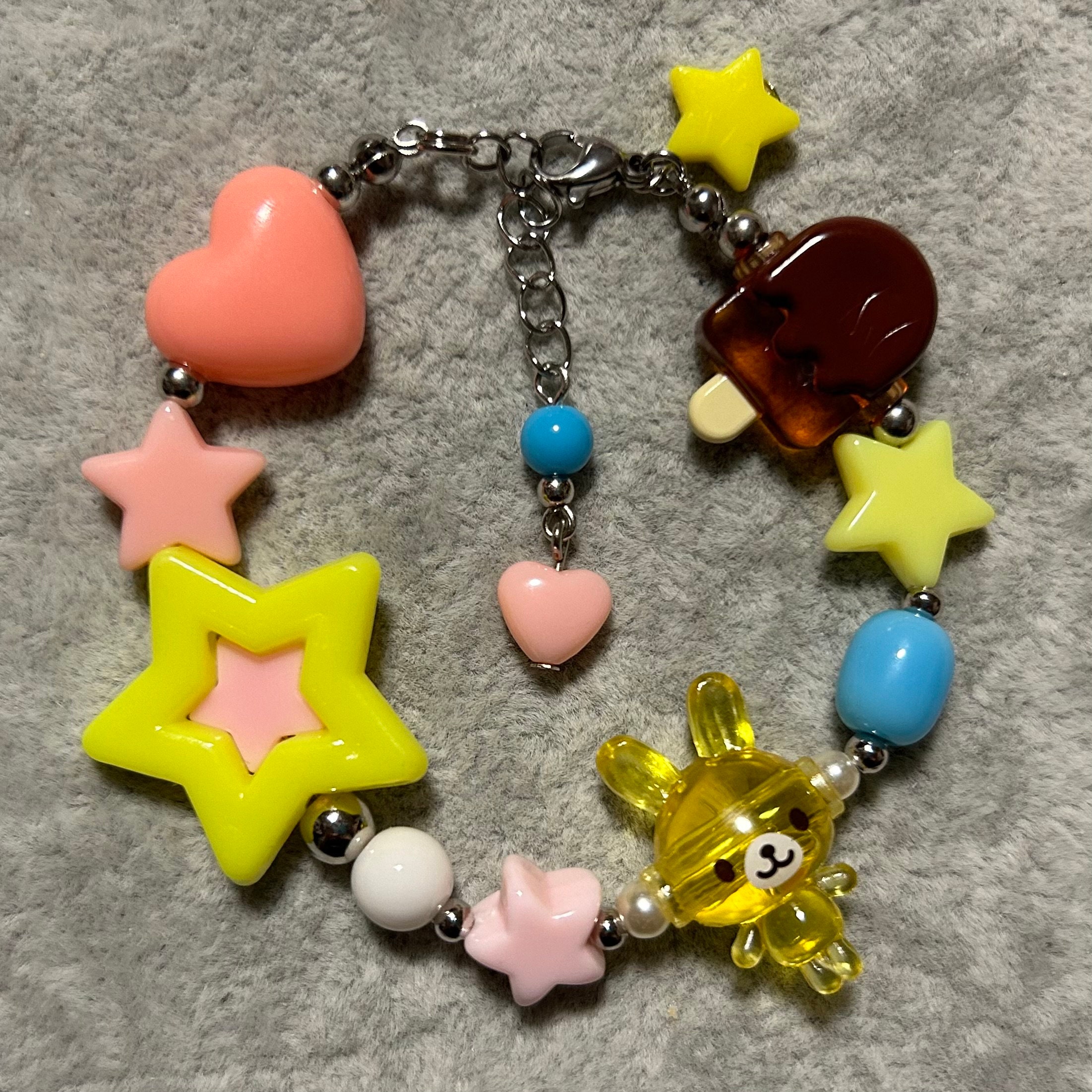 kit vintage シルバーブレスレット KIT A ゆーみん＆きうてぃ