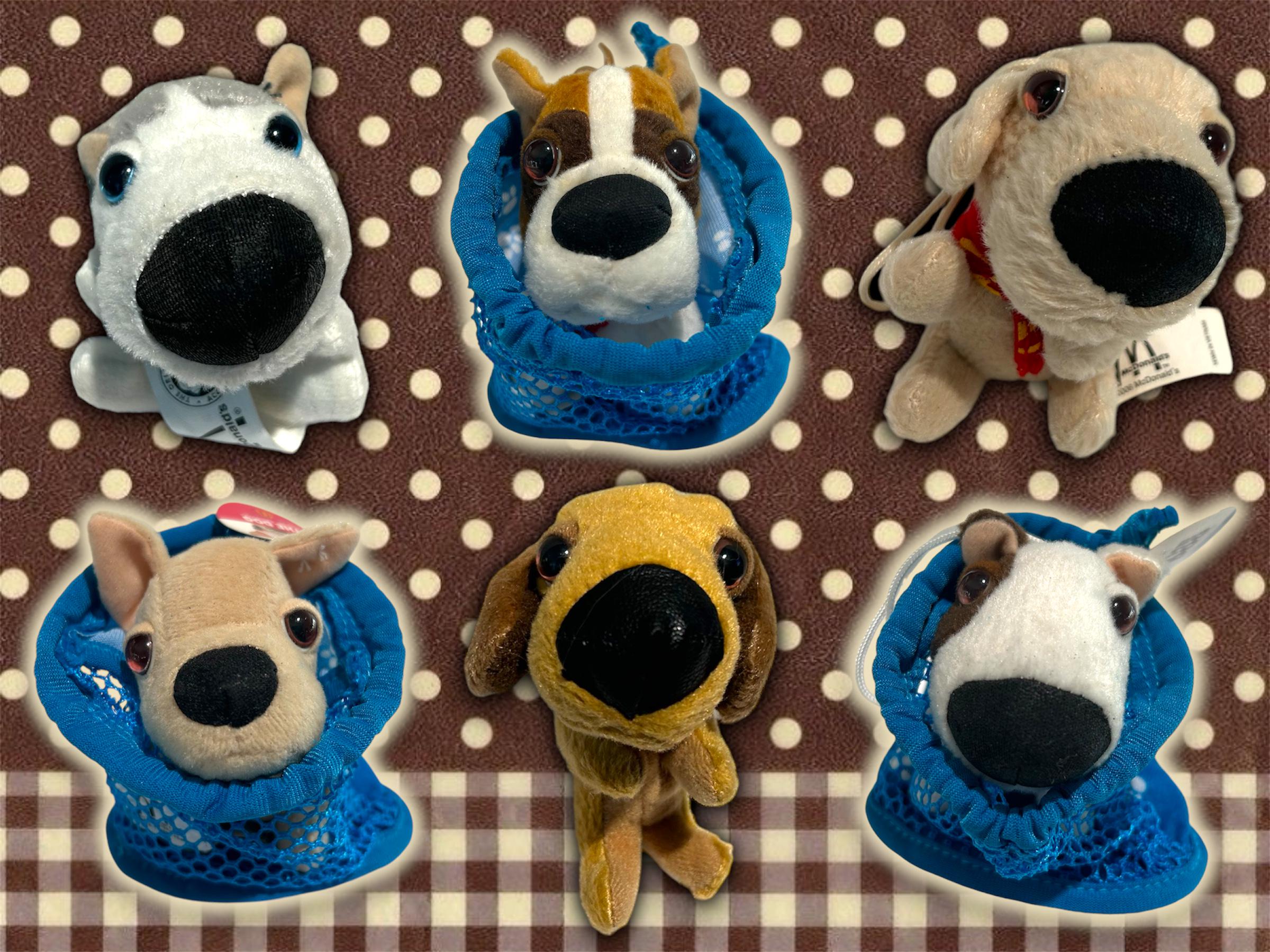 Vintage Mcdonald's Happy Meal Toy The Dog Small Puppy Plushie Keychain  Accessories (Kawaii/Heisei Retro/Girls/Gyaru/Unique Gifts)