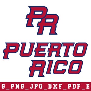 Puerto Rico honkbalteam, Puerto Rico honkbal SVG, Puerto Rico SVG, Puerto Rico Beisbol, honkbal mama shirt, Puerto Rico gesneden bestand, Boricua