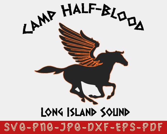 Camp Half Blood Long Island Sound Svg, Camp Half Blood Svg, Png Dxf Eps File