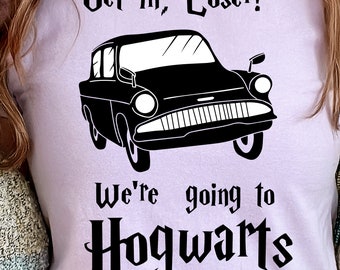 Get in Loser, flying car Digital Download
