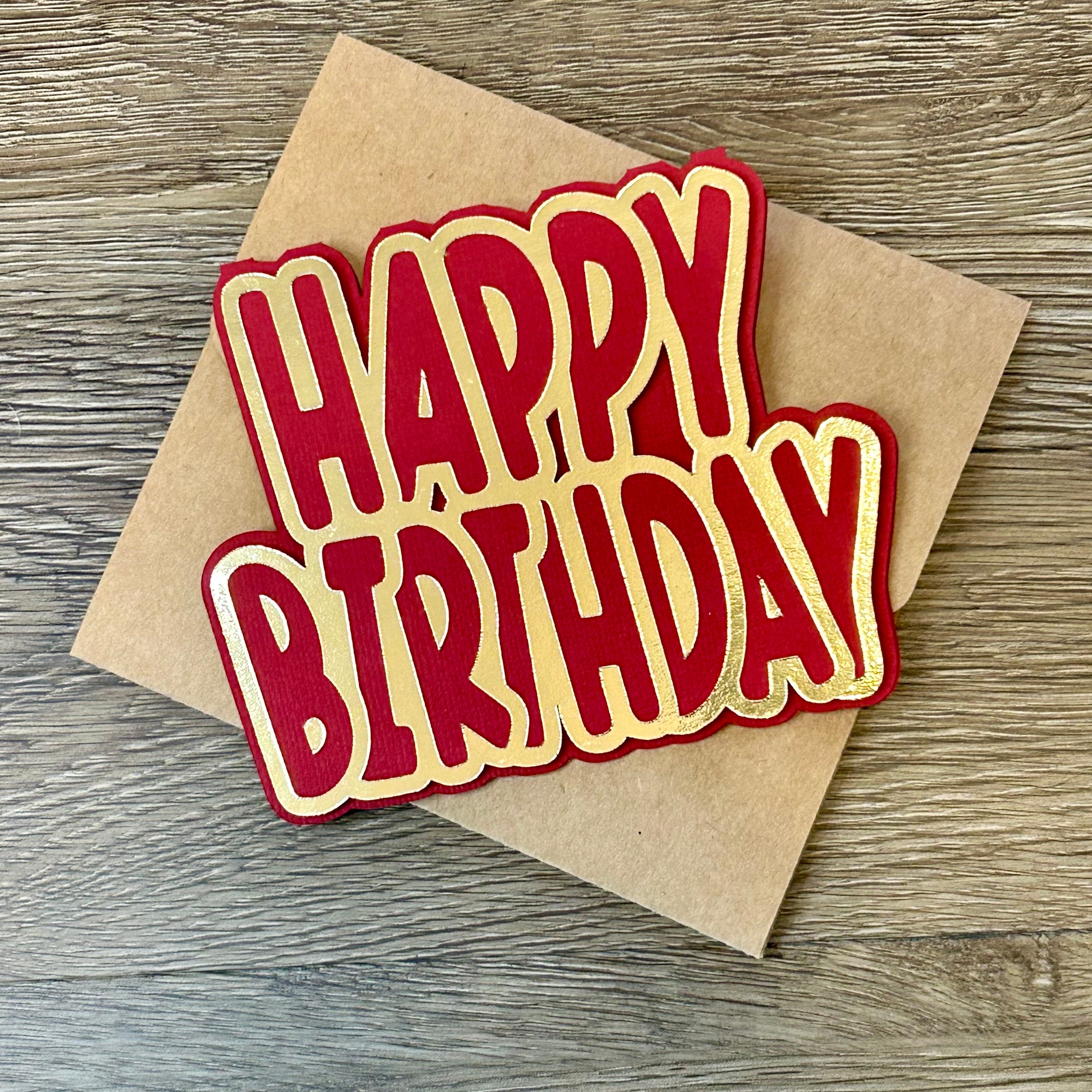 Personalized Birthday Card Handmade Birthday Cards Birthday Etsy