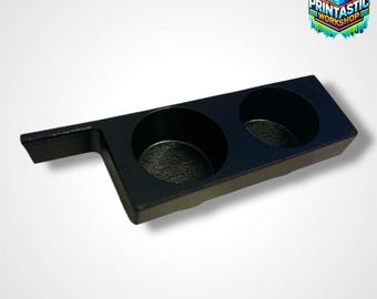 Front Console Cup Holder Insert Compatible with E39 - 3D Printed Dashboard Storage Accessory