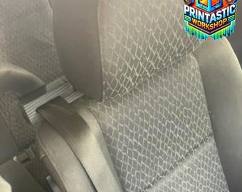 Universal Seat Belt Guide Clip – 3D Printed Car Headrest Holder, Easy Access Organizer