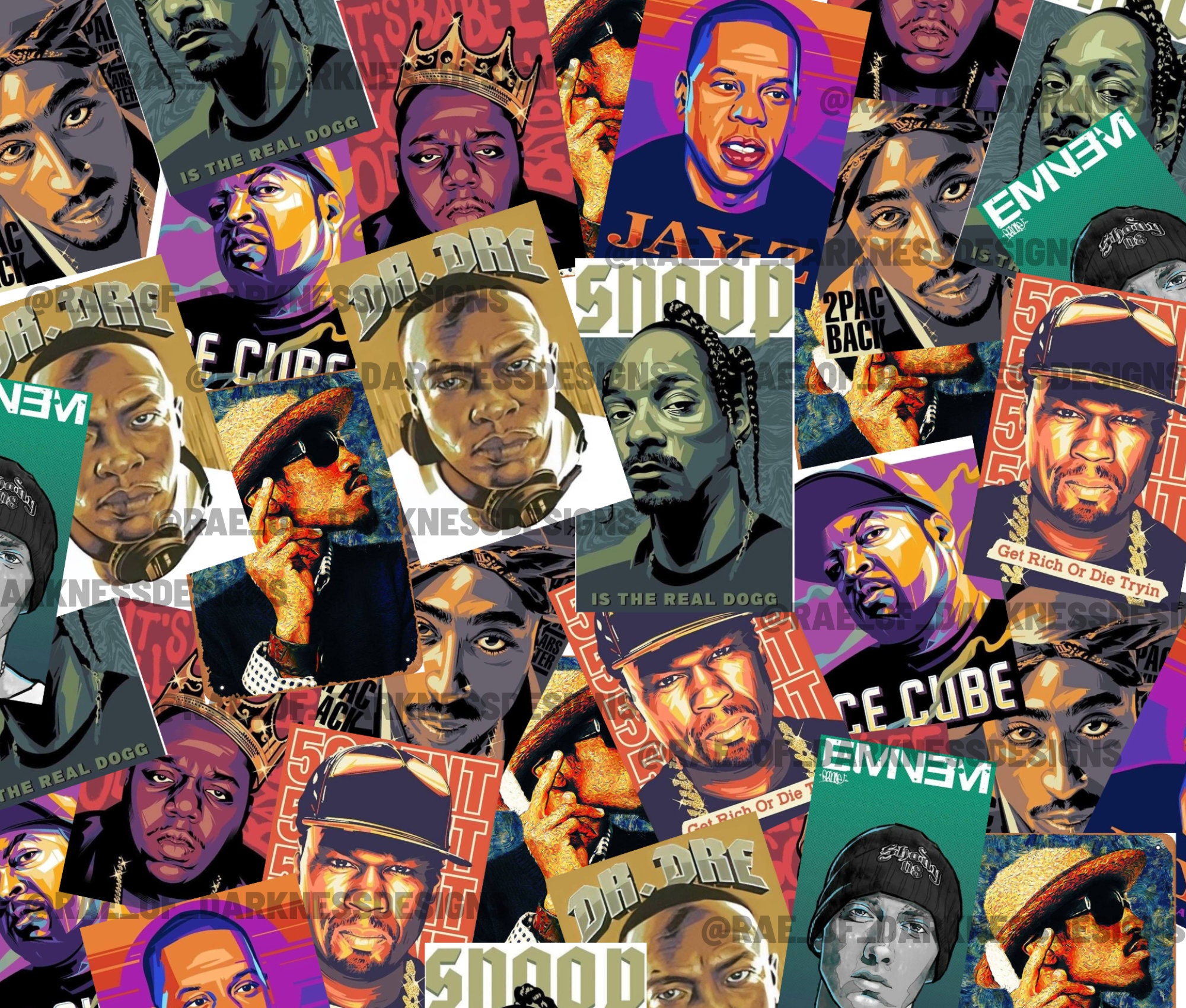 Juice Wrld Canvas Wall Art 16X20 Rap Hip hop Influential Eminem JuiceWrld
