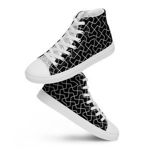 Herren High Top Canvas Schuhe