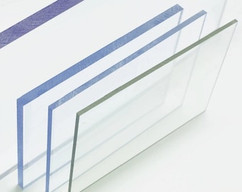 Clear Cast Acrylic Sheets--You Select the size