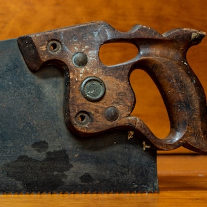 Disston Hand-Saw Photo