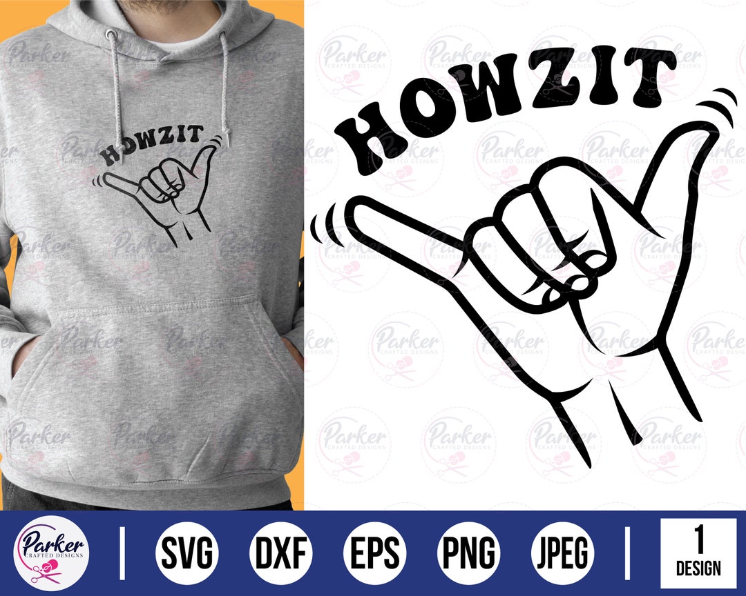 Howzit Afrikaans Cut Files Afrikaans SVG Instant Digital Etsy