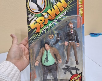 1999 McFarlane Toys Spawn Sam & Twitch 2 Pack Action Figures MOC