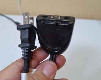 Cavo di alimentazione magnetico vintage Presto 13A 120V, spina di ricambio per friggitrice e padella.