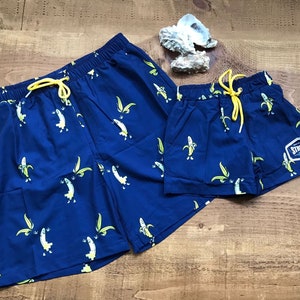2 pairs of Matching Adults and Kids shorts / Swimming shorts